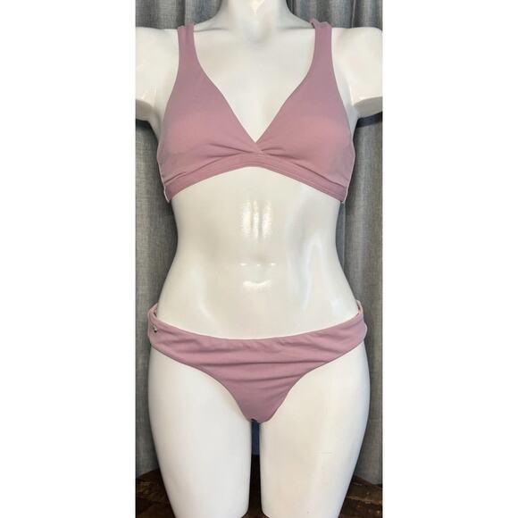 Maaji Bikini Reversible 2PC set Bikini Pink Size Medium - Picture 12 of 13